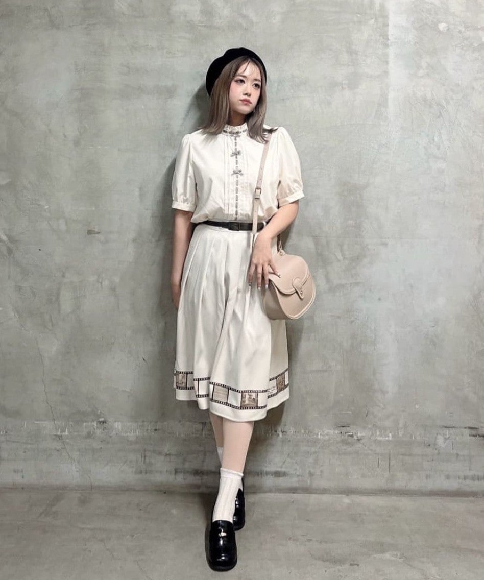light beige / 155cm