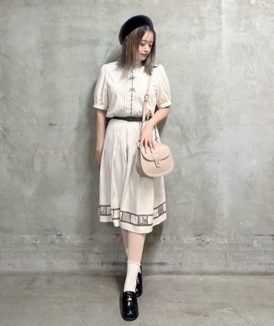 light beige / 155cm