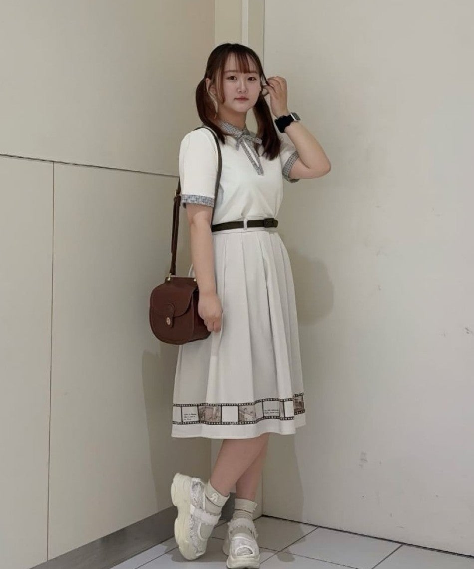 light beige / 155cm