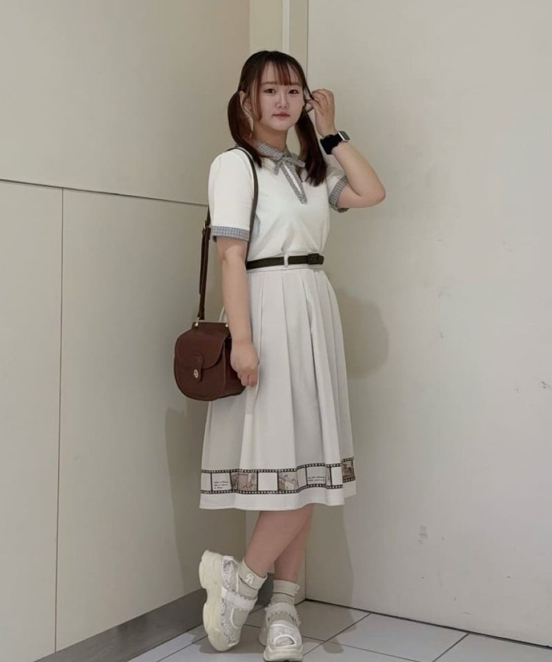 light beige / 155cm