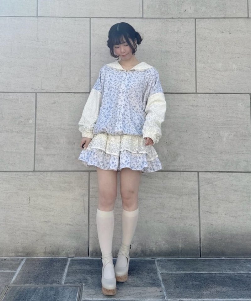 ivory×purple / 160cm