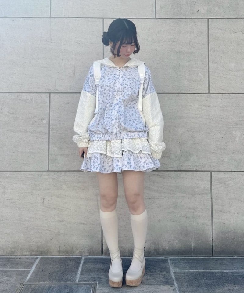 ivory×purple / 160cm