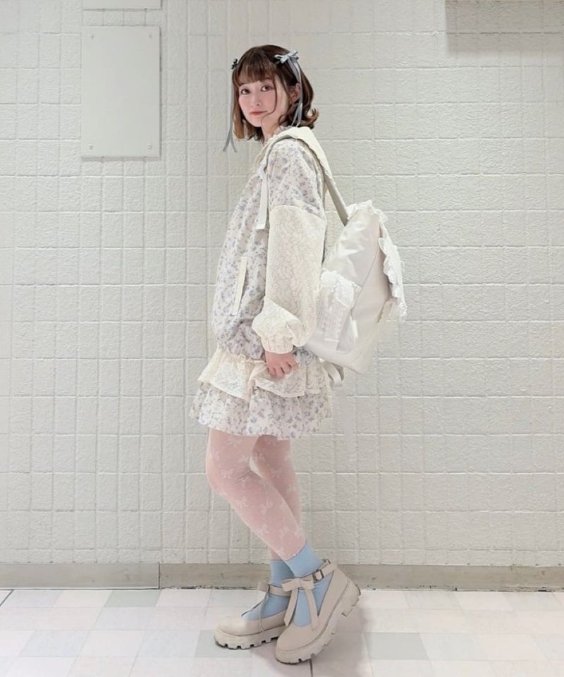 ivory×purple / 158cm