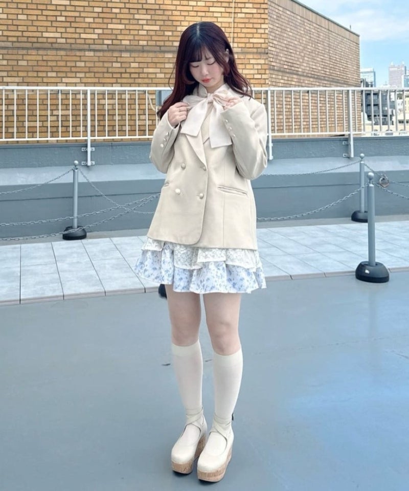 ivory×purple / 160cm