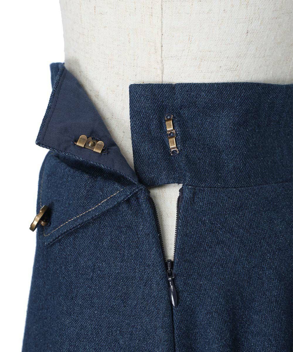 サイドファスナー (indigo)