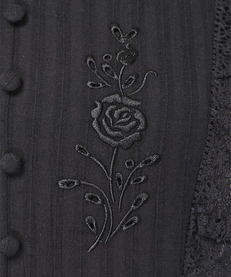 刺繍 (black)
