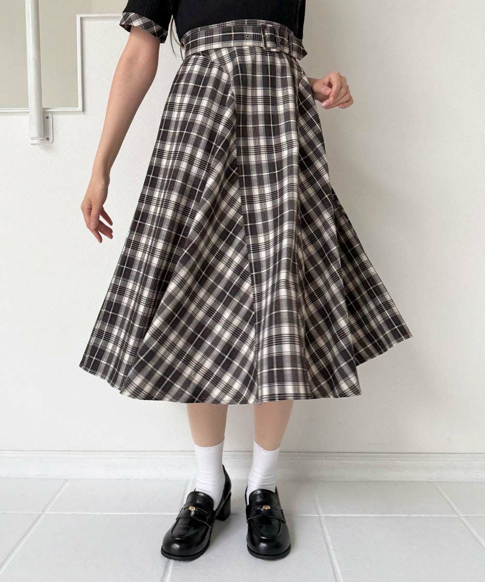 ご購入者様決定꒰Fabulous Angela꒱タータンチェックフリンジ スカート 大人可愛い ꒰Fabulous Angela꒱タータンチェックフリンジ スカート 大人可愛い