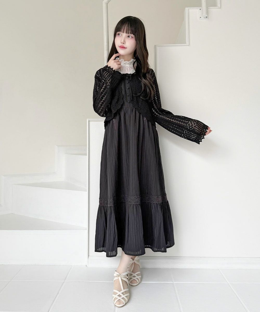 【ブラック】K2665 透かし鎖編みプルオーバー RNA-N｜K2665 透かし鎖編みプルオーバー | Rakuten Fashion(楽天