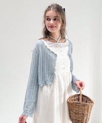 light blue / 172cm / リボンを外した状態