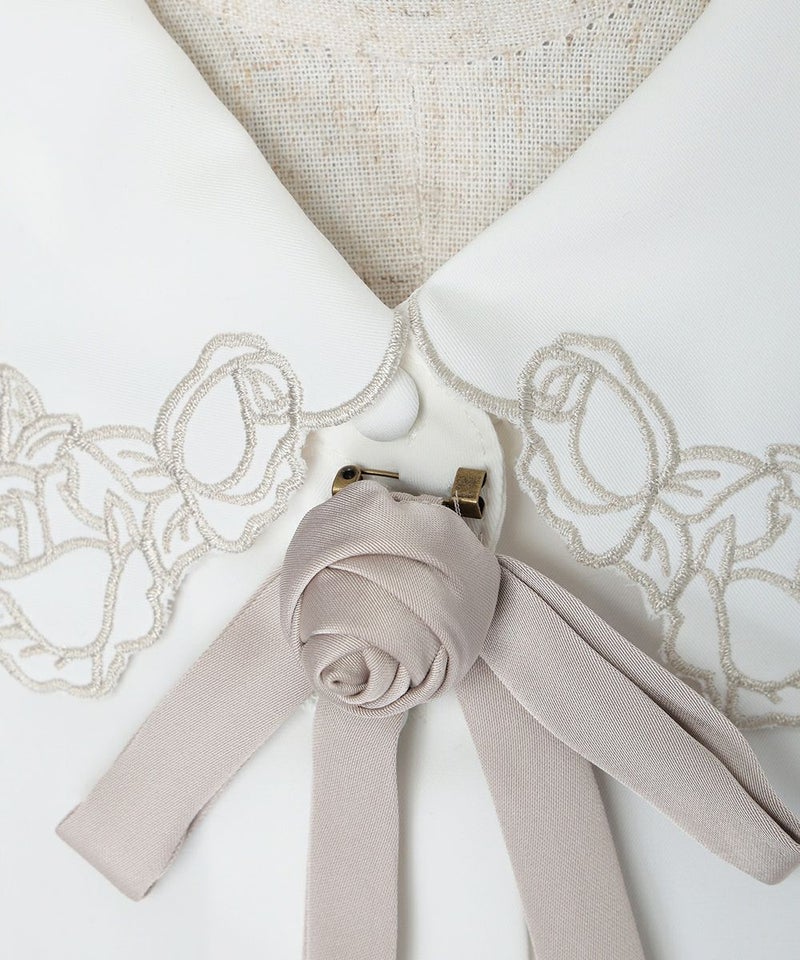 衿釦アップ (pink beige)