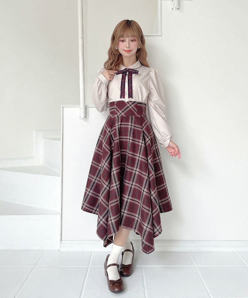 beige×red / 152cm