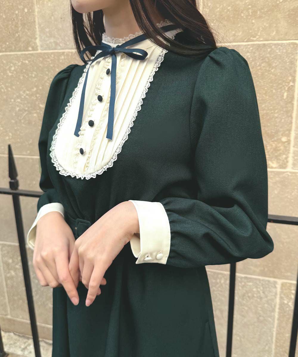 レース使いクレリックヨークワンピース/F i.n.t [56AE02j018] | F