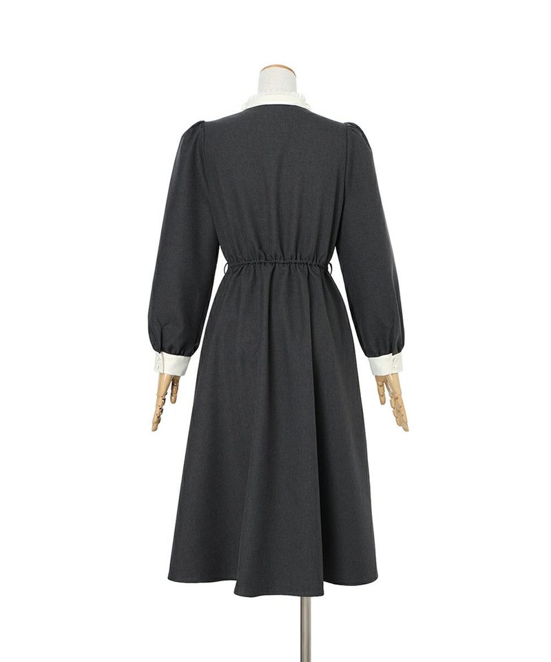 リボンとベルトを外した状態/バック (charcoal)