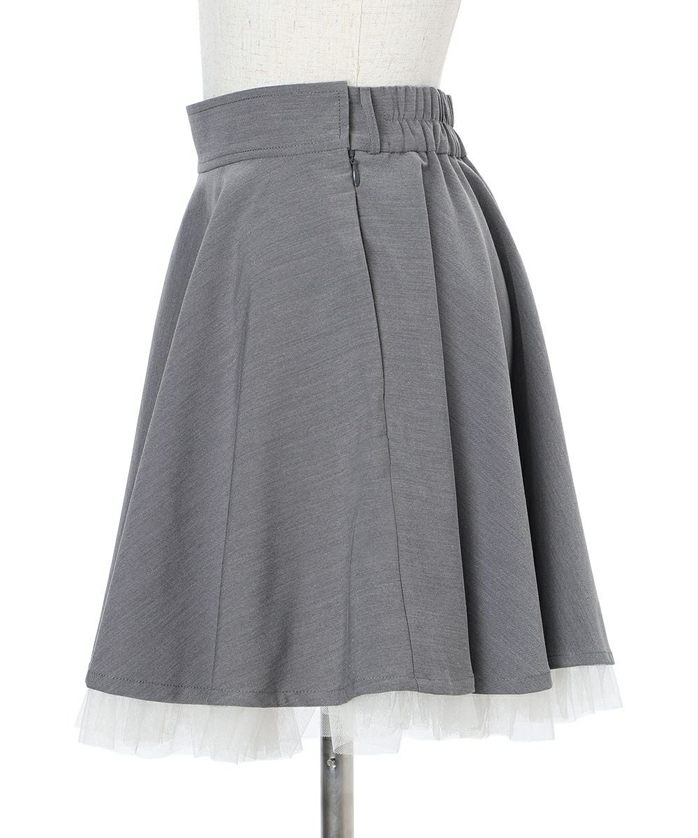 裾チュールサーキュラーミニスカート/F i.n.t [57AG02k001] | F i.n.t