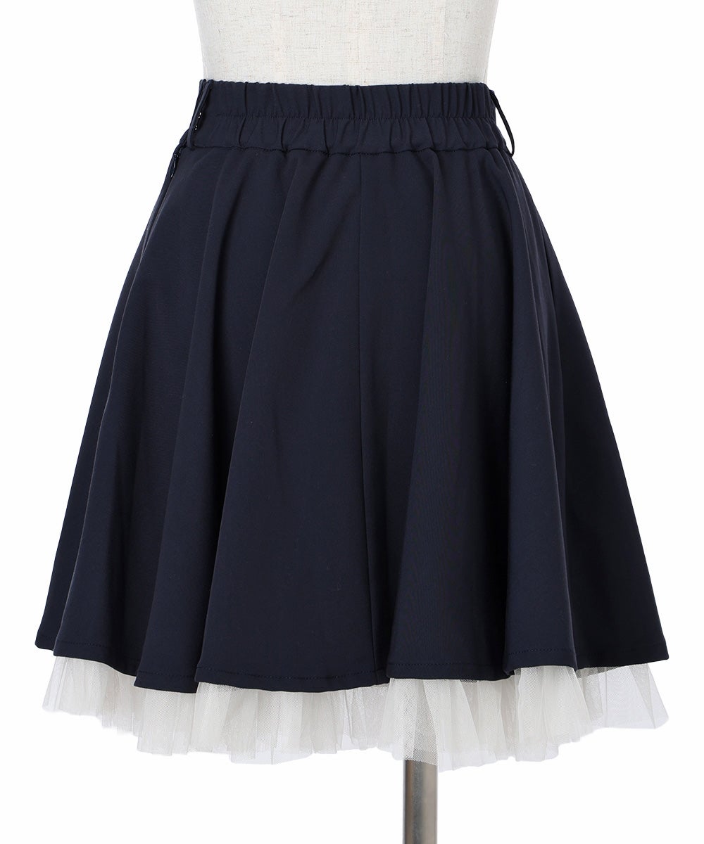 バック (navy×white)