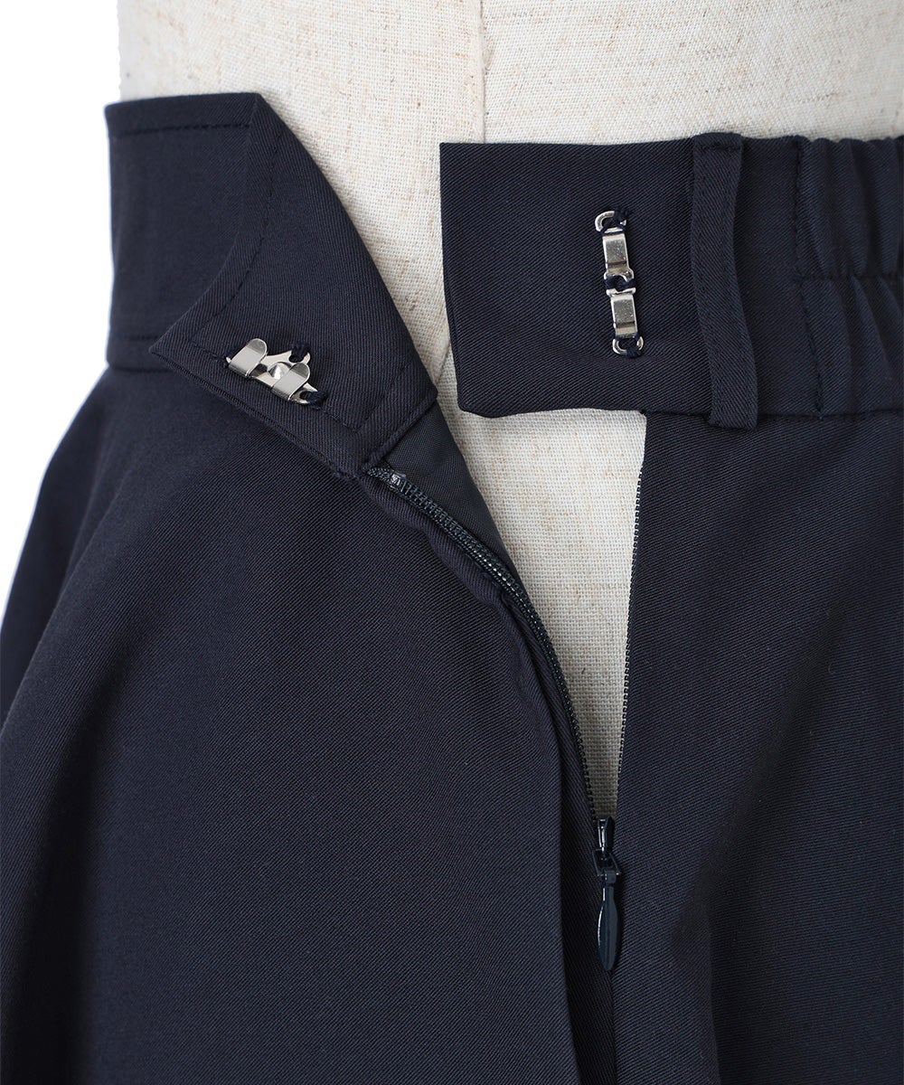 サイドファスナー (navy×white)