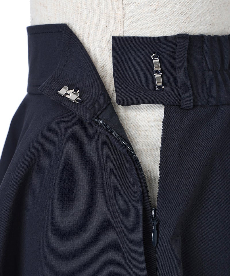 サイドファスナー (navy×white)