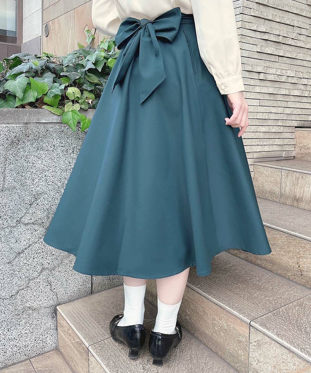 コルセットベルト2wayフレアースカート/F&A [57CG03p001] | F i.n.t