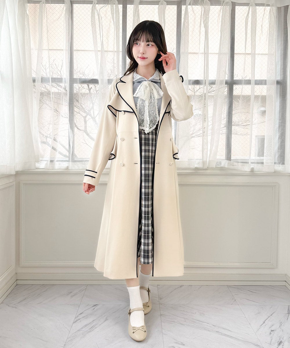アルアバイル ☆ガウンスプリングコート未使用2グレージュ3.6万 URBAN RESEARCH DOORS（アーバンリサーチドアーズ） コート アウター