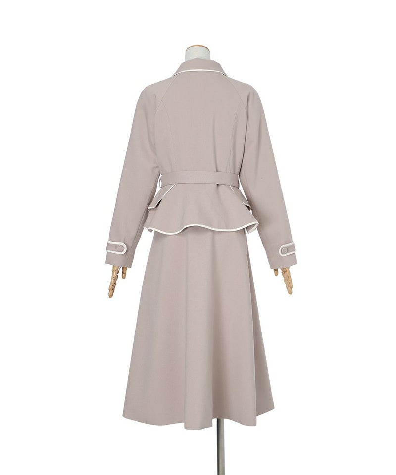 バック (pink beige)