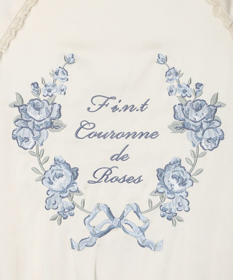 バック / 刺繍アップ (ivory)