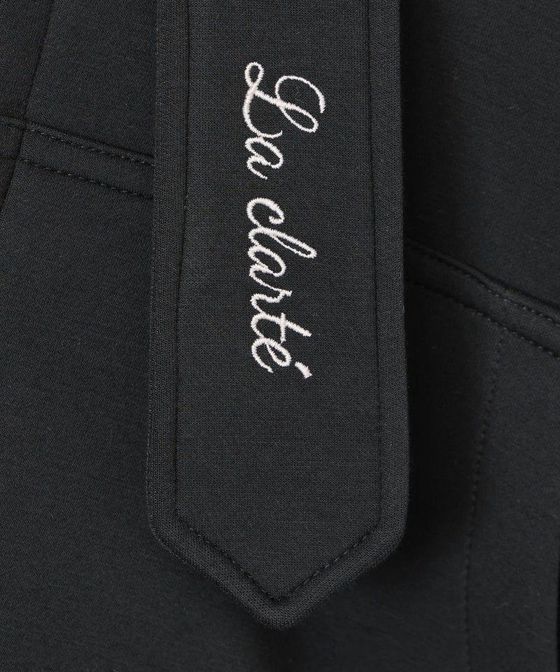 リボン刺繍 (black)