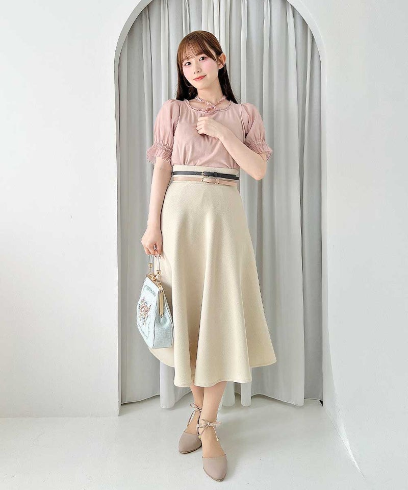 light beige / 158cm