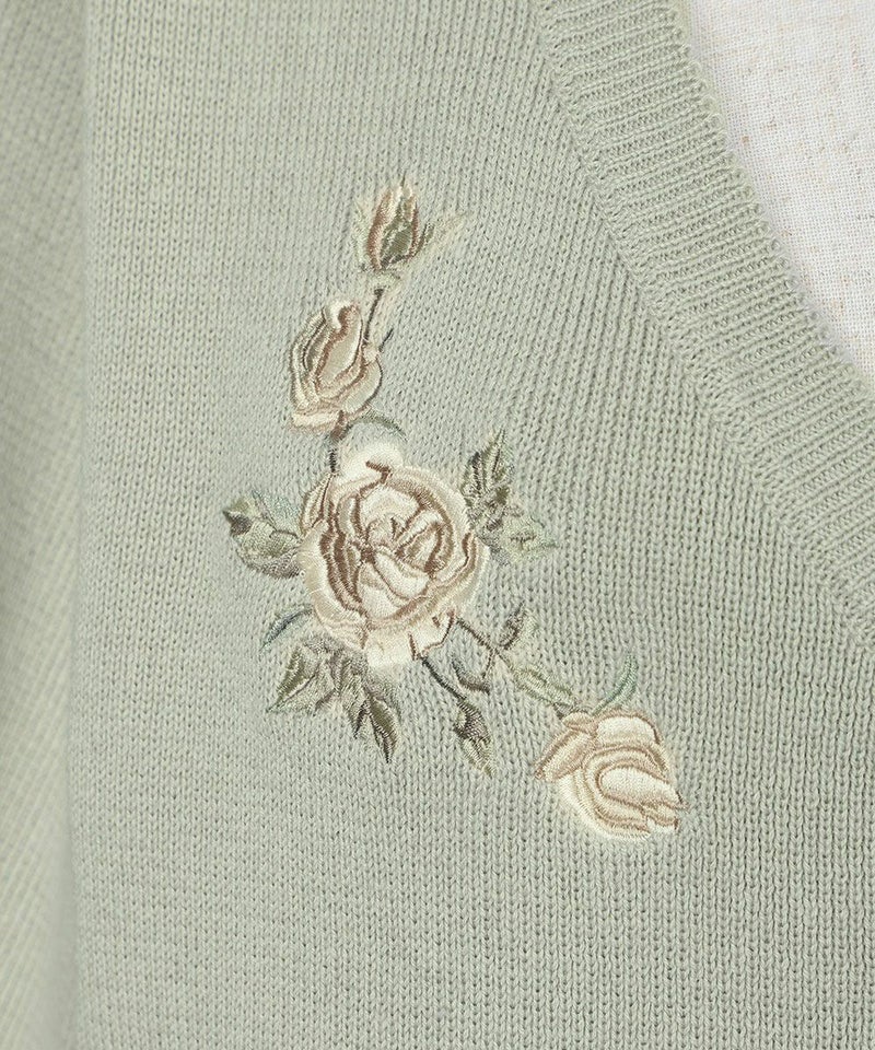 刺繍 (mint gray)