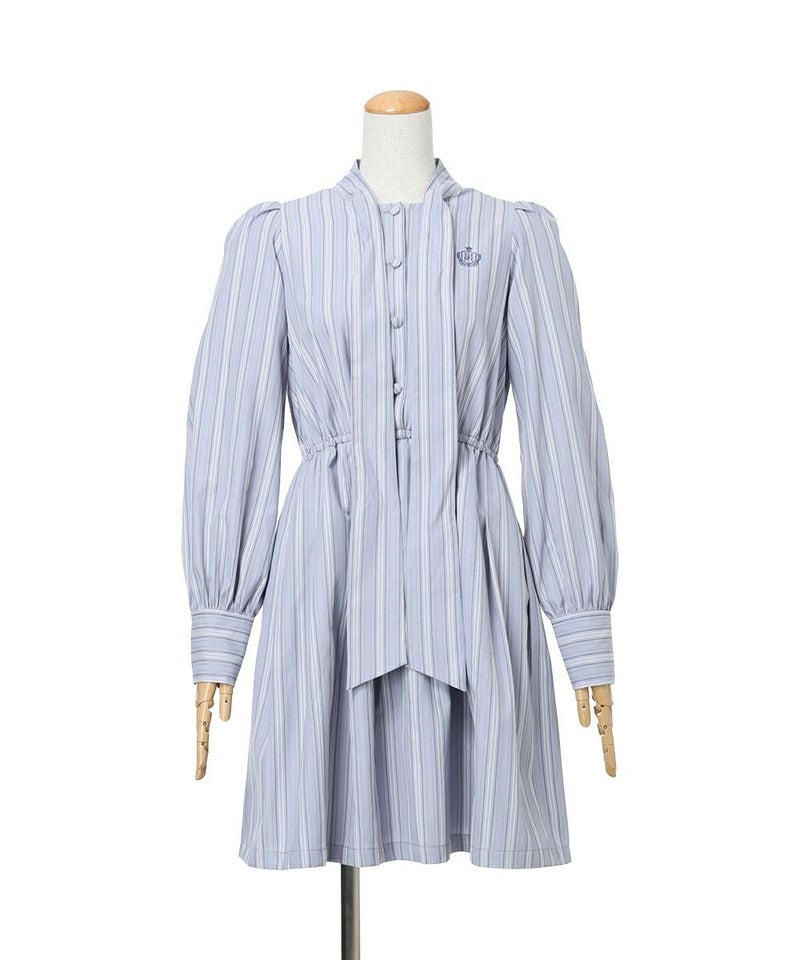 リボンをほどいた状態 (blue gray)