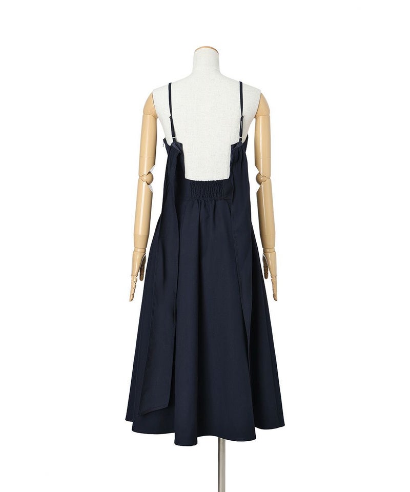 バック / リボンを解いた状態 (navy)