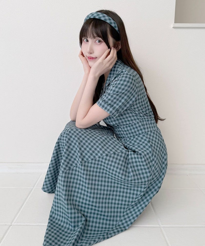 bluegreen×navy / 157cm