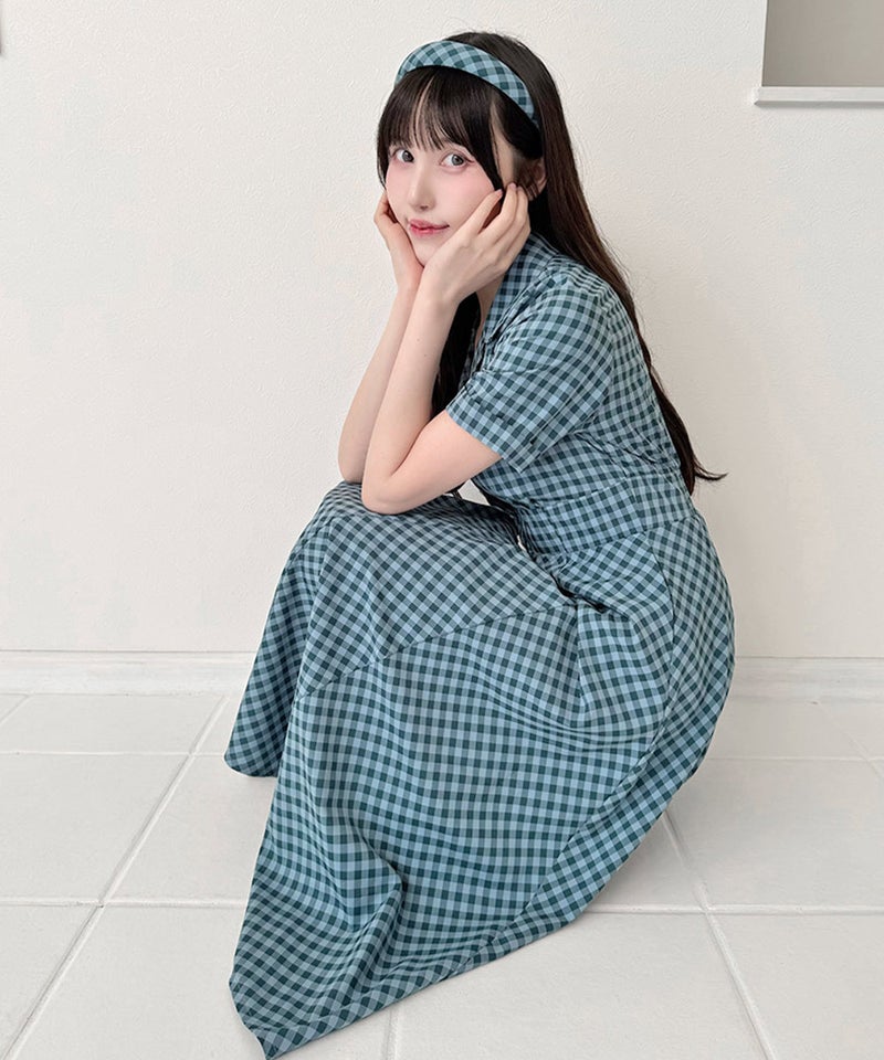 bluegreen×navy / 157cm