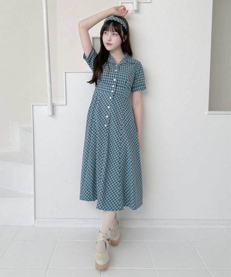 bluegreen×navy / 157cm