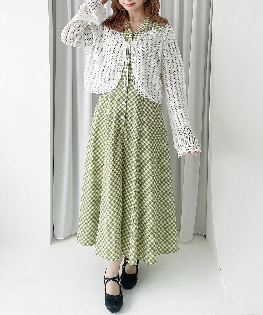 light green×white / 152cm