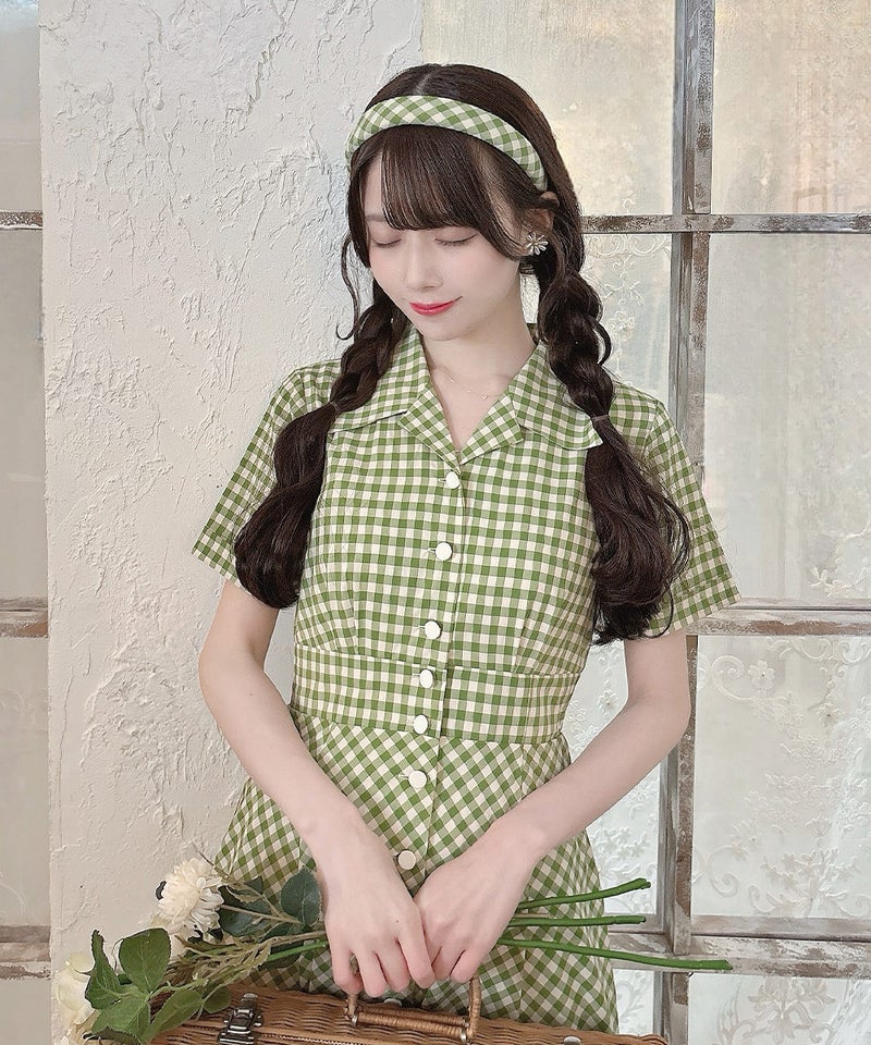 light green×white / 163cm