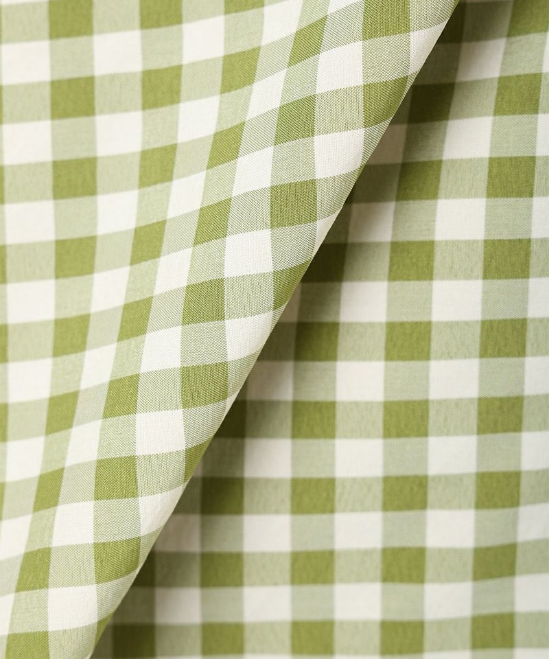 生地アップ (light green×white)