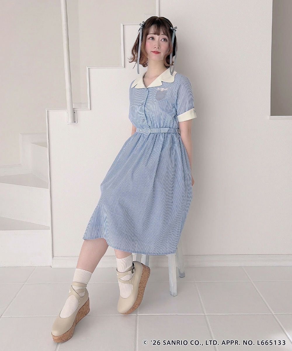blue×white / 158cm