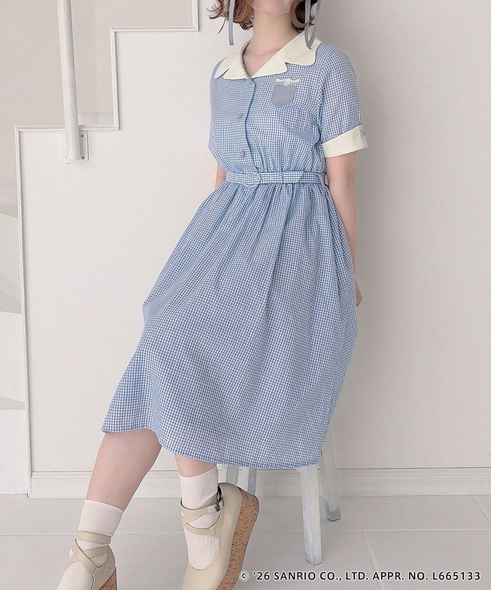 blue×white / 158cm