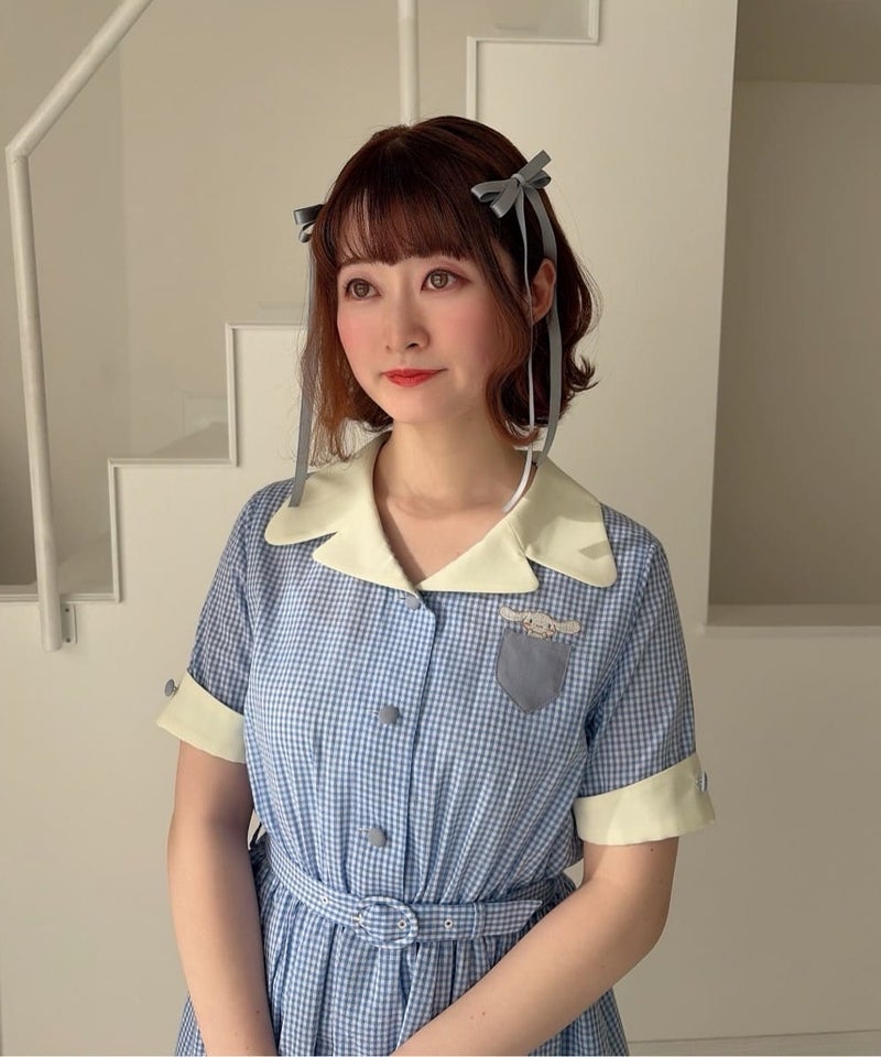 blue×white / 158cm