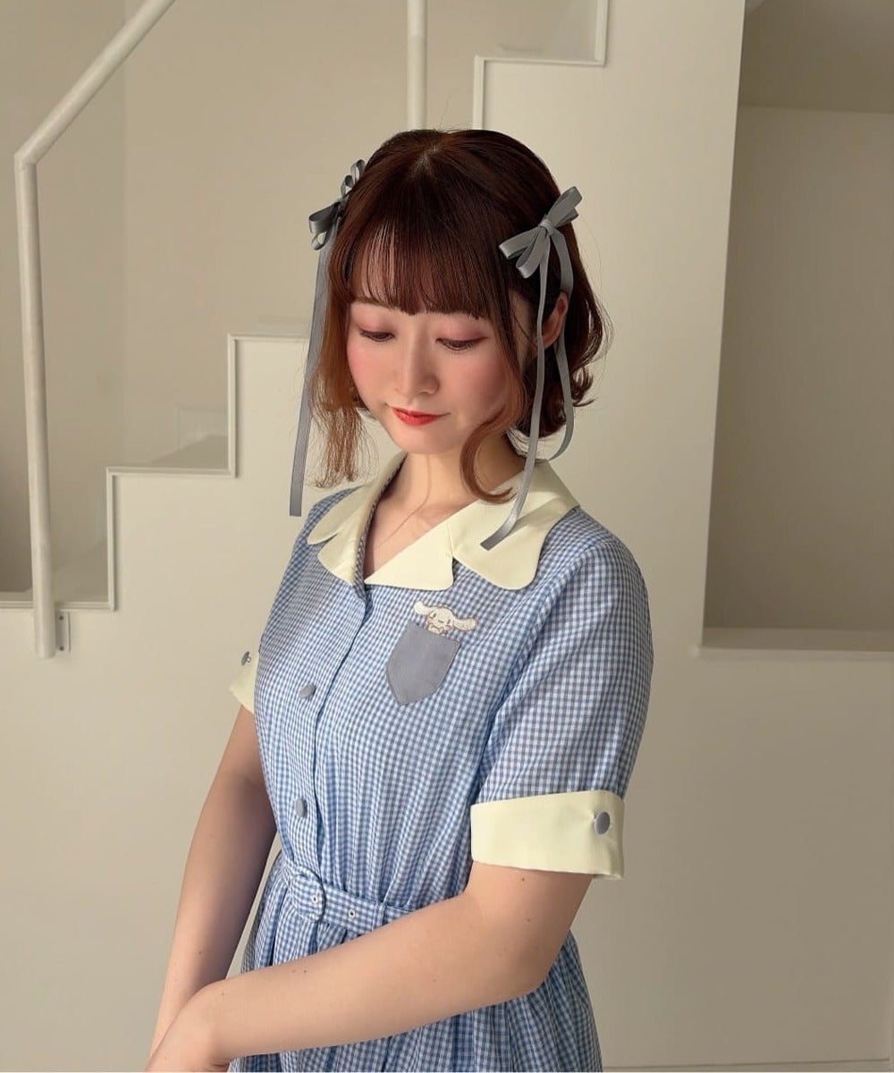 blue×white / 158cm