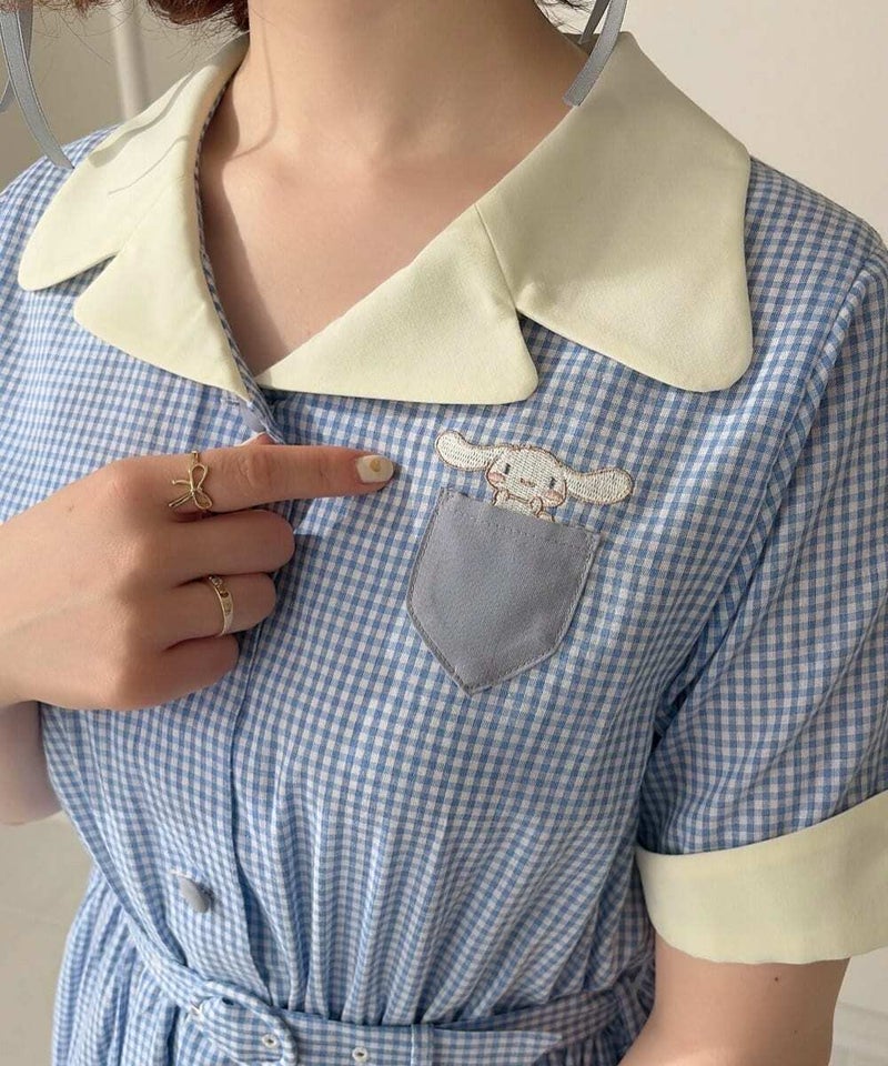 blue×white / 158cm