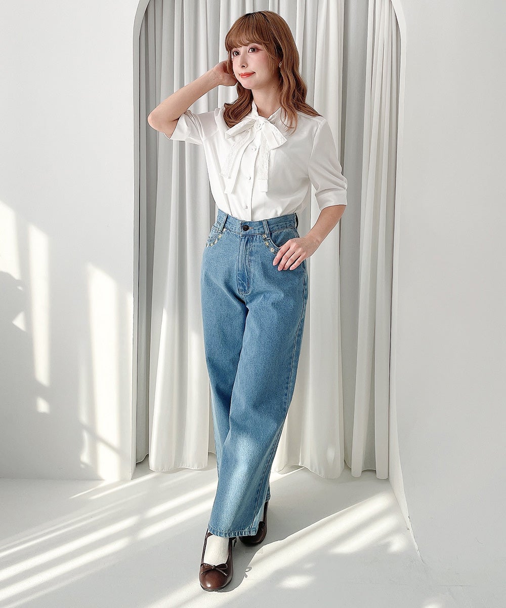 light blue / 152cm / 着用サイズ：0