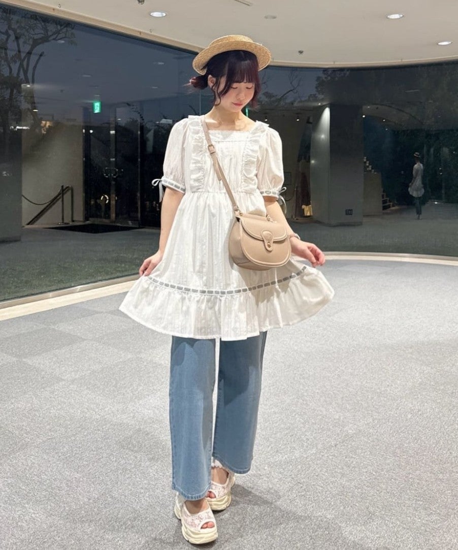 light blue / 160cm / 着用サイズ：0