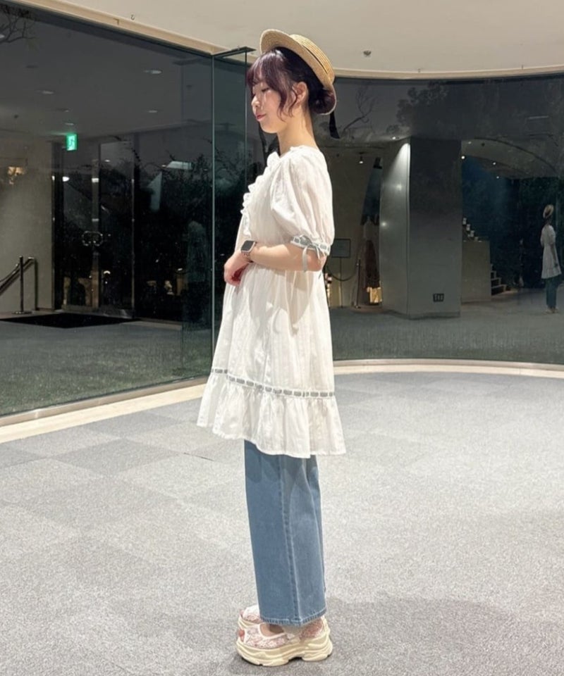 light blue / 160cm / 着用サイズ：0