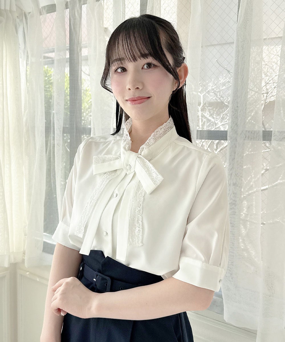 ハンドメイド　リバティ　フレア袖のブラウス　テイタム  ホビーラホビーレ リバティプリント テイタム＜32P＞生地 （ホビーラホビーレオリジナル