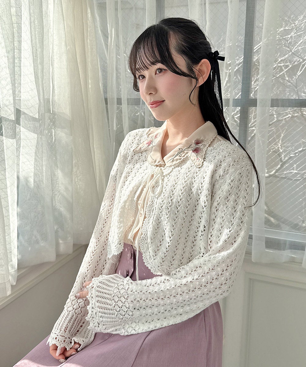 DVF♡白ブラウス ブラウス(長袖)[フォーク製品] FB75529｜THS-白衣通販・販売