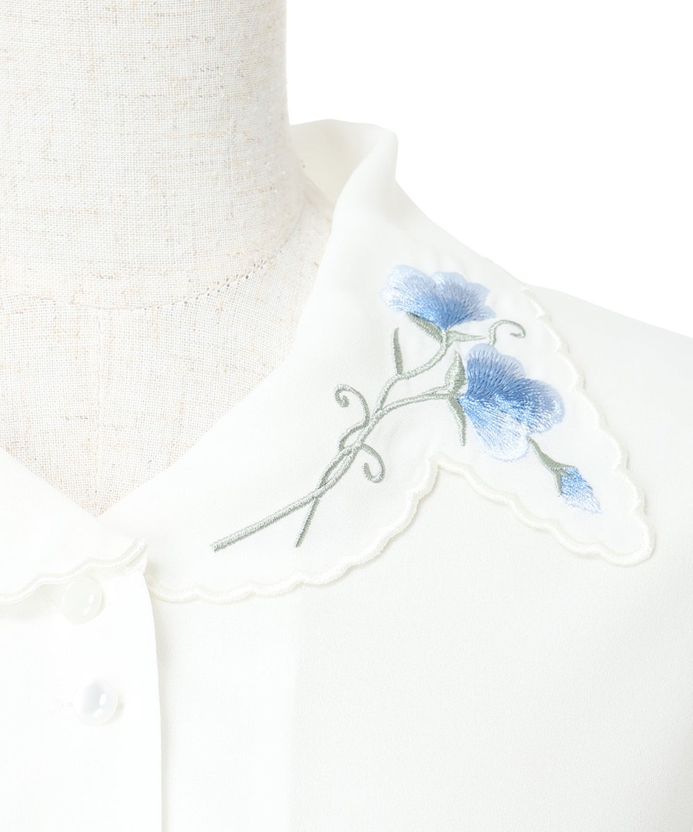 刺繍 (off white)