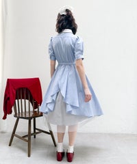 light blue×white / 170cm