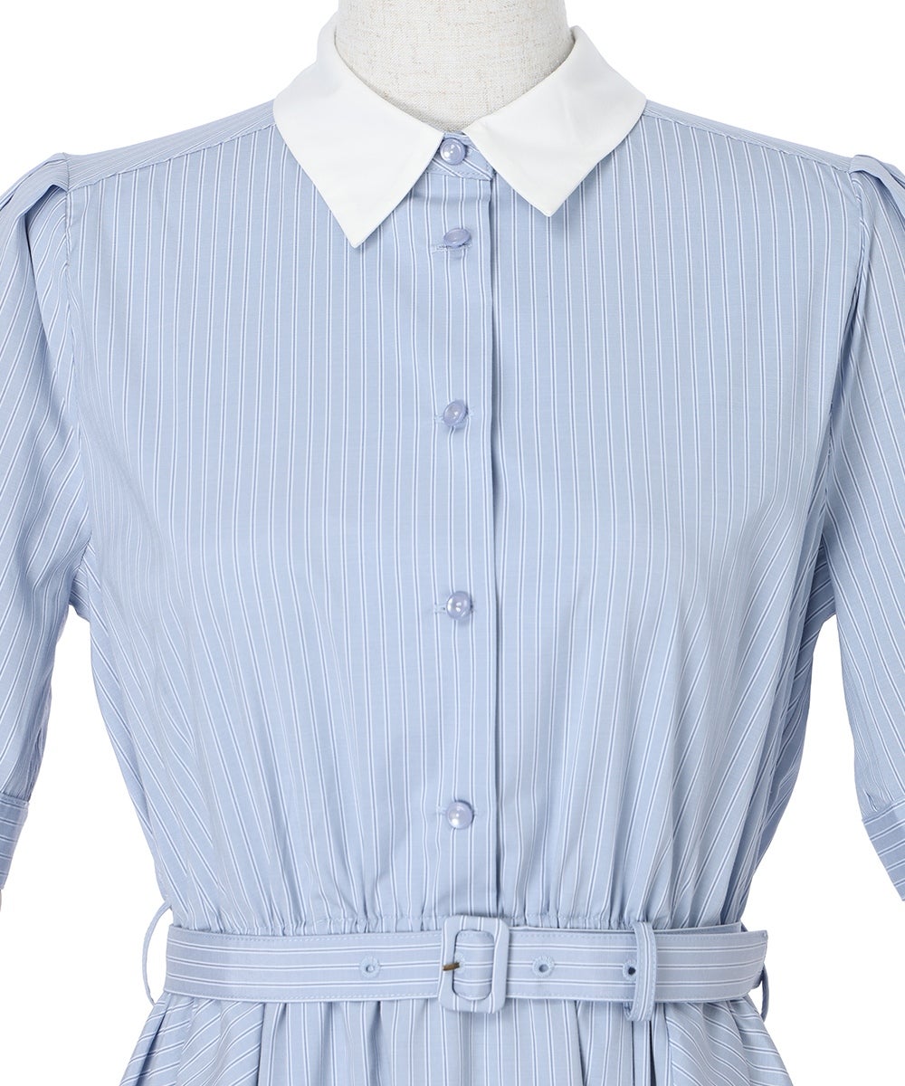 フロントアップ (light blue×white)