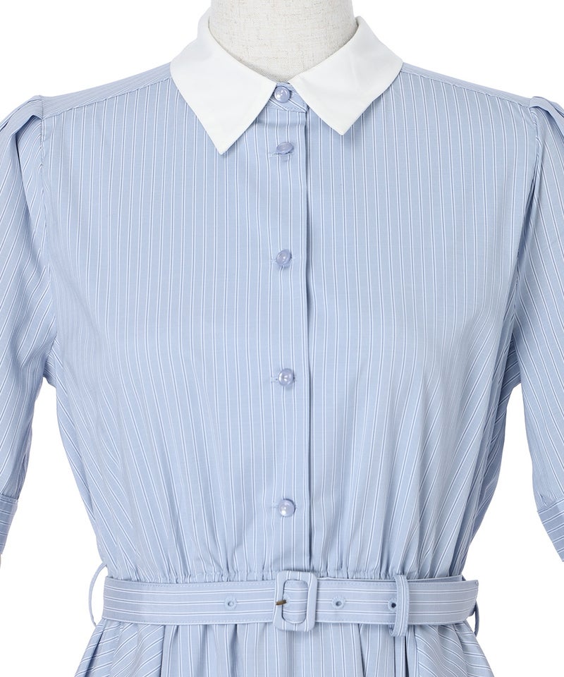 フロントアップ (light blue×white)